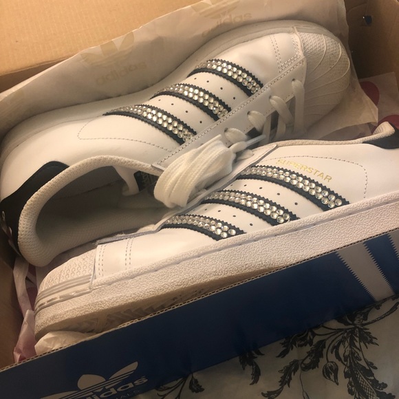 Jeweled Adidas Superstars 💎 - Picture 5 of 5